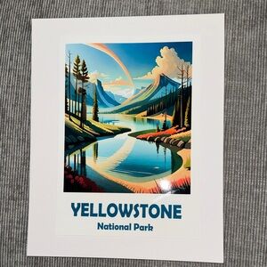Yellowstone National Park Art Print